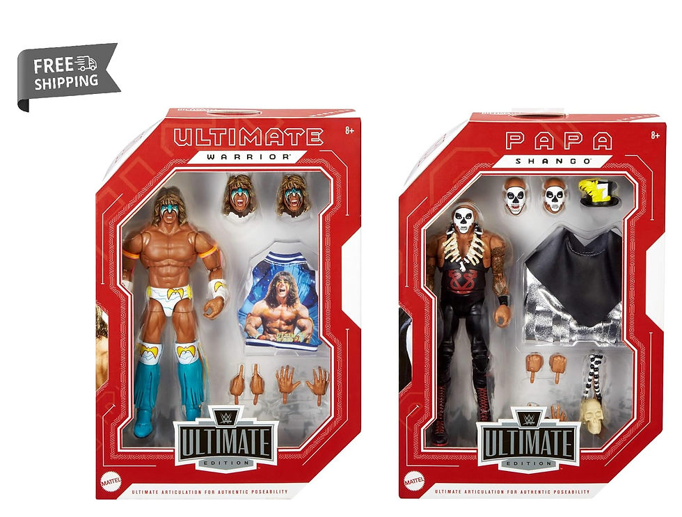 WWE Ultimate Edition 2-Pack – Ultimate Warrior & Papa Shango