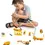 Thumbnail: Big-Daddy Construction Car Toy Set 40Pcs
