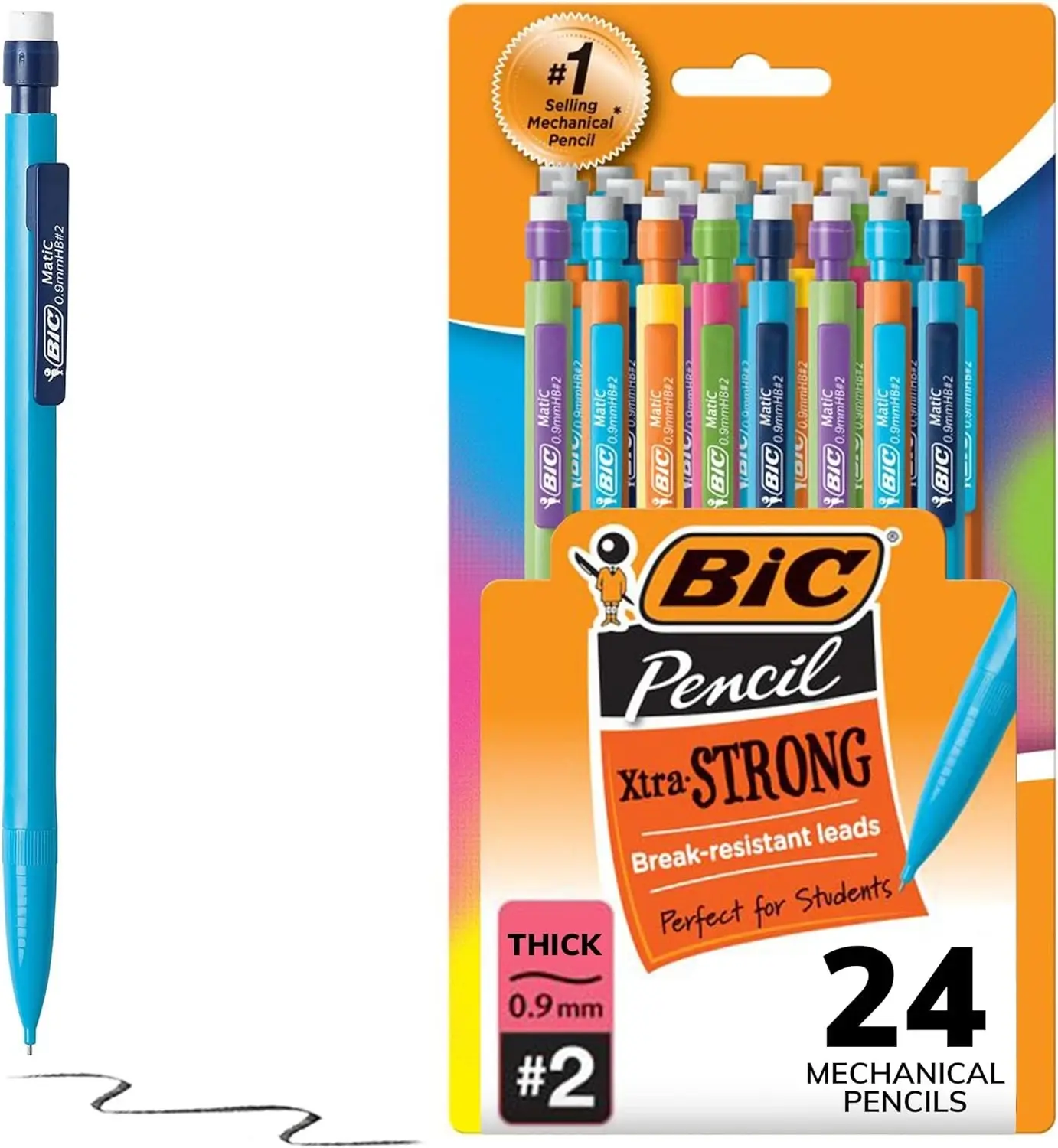 BIC Xtra Strong Mechanical Pencils 24/Pkg