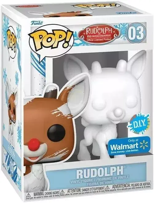 Funko Pop! Movies: Rudolph The Red Nosed Reindeer Rudolph DIY Walmart Exclu' #03