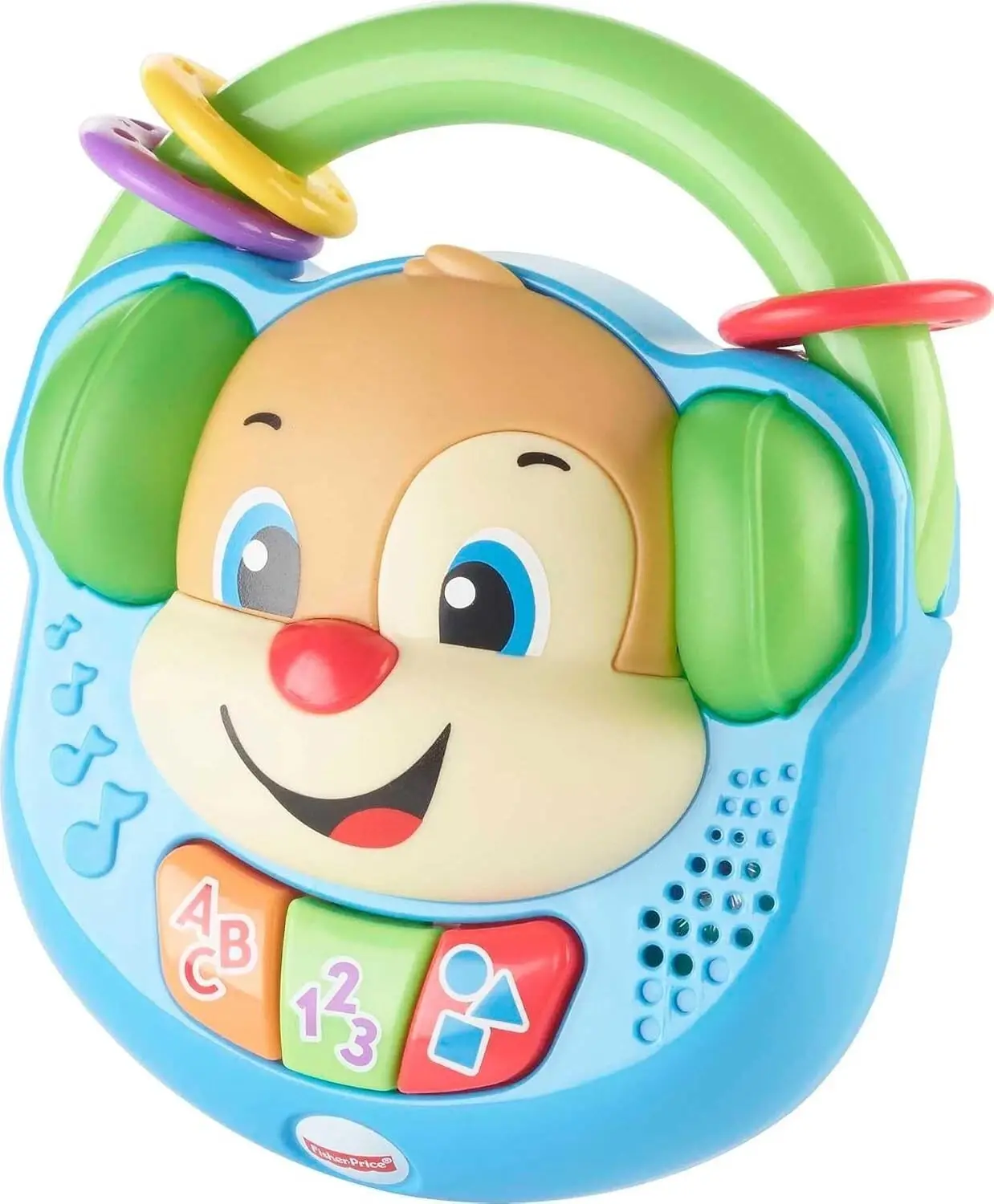 Fisher-Price Baby & Toddler Toy Sing & Learn Music Player Radio