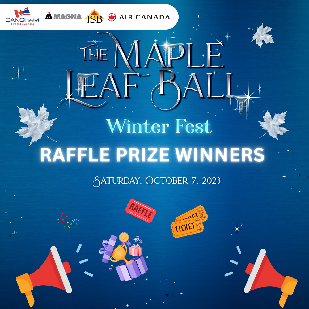 Leafs Raffles Raffle Announcement: The Maple Leaf Ball 2023