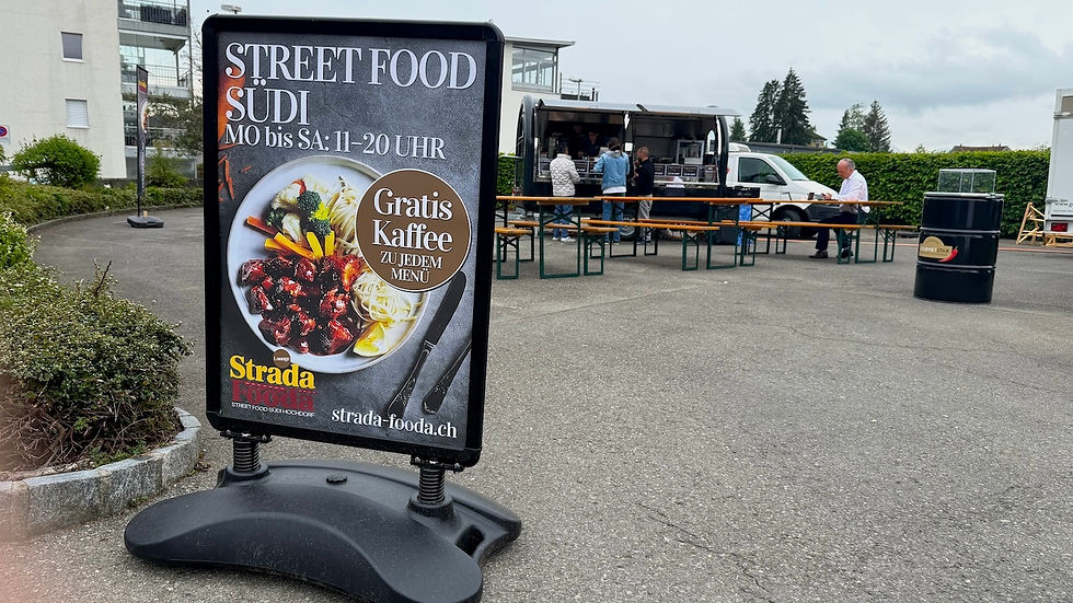 Street-Food Südi: Das neue Angebot ist am Montag, 4. Mai 2026 gestartet, mit einem Food-Truck. Foto cb