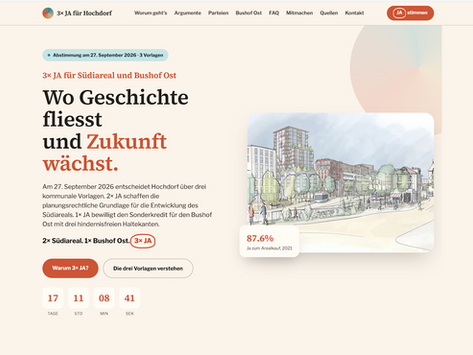Befürworter starten Kampagne – anonym