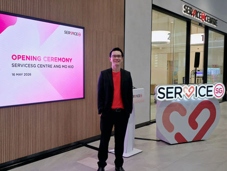 Emcee - ServiceSG Centre Ang Mo Kio Grand Opening at Ang Mo Kio Hub