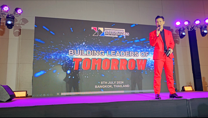 Emcee Singapore 8th July 2024, Breakthrough Boundaries Conference 2024 Prudential, Leaders Assembly in Bangkok, Samyan Mitrtown.
