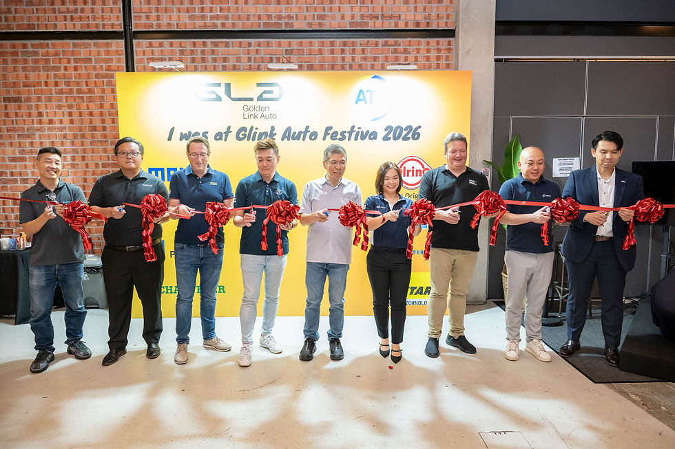 Emcee - VIPs at the grand opening of Glink Auto Festiva 2026.