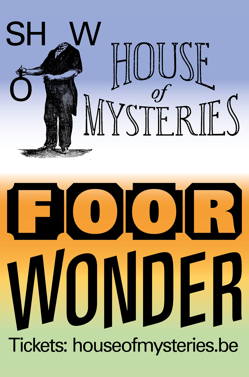 MYSTERY LAB VZW_FOORWONDER THE SHOW