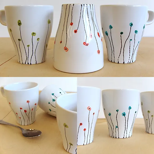 Poppy Mugs Pele Prints