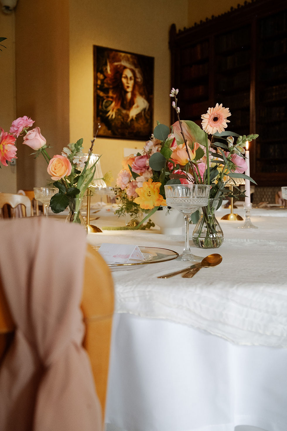 Low Bowl Flower Arrangement