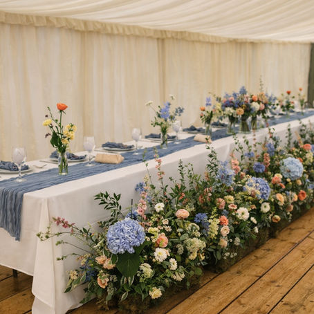 Romantic Wedding Flowers at the Departure Lounge, Alton, Hampshire: A Bridgerton-Inspired Summer Wedding
