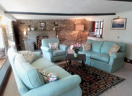 Cosy Living Room at Wissett Cottage