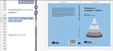 Capa de livro técnica criada em LaTeX com projeto gráfico codificado, incluindo elementos como lombada, orelhas e código de barras