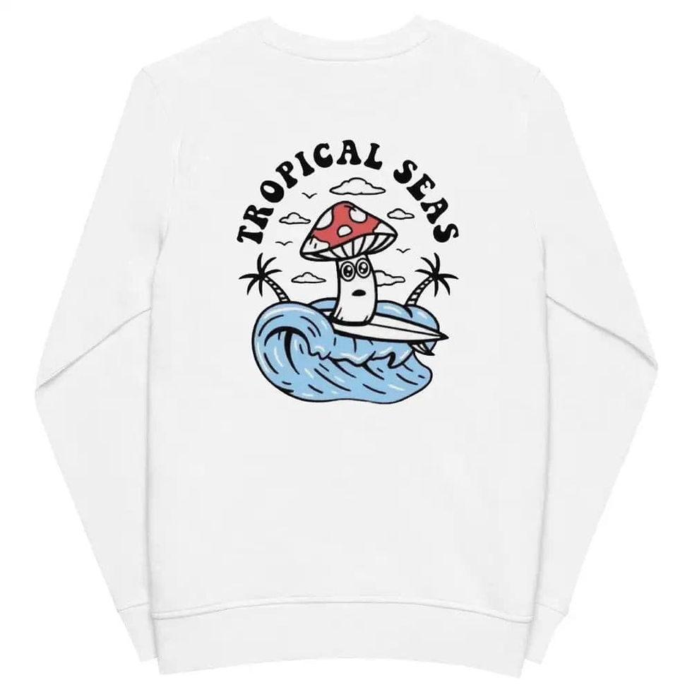 Thumbnail: Trippy Dippy Organic Sweatshirt