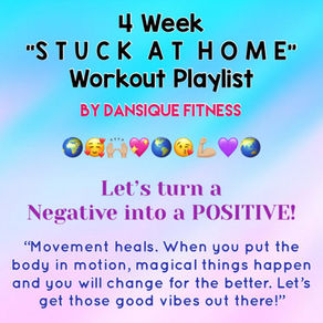 4 Week "STUCK AT HOME" Workout Playlist