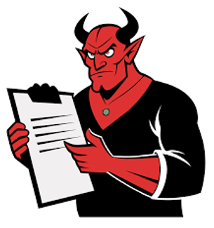 Job Application Devil With Social Security, the Devil is always in the details