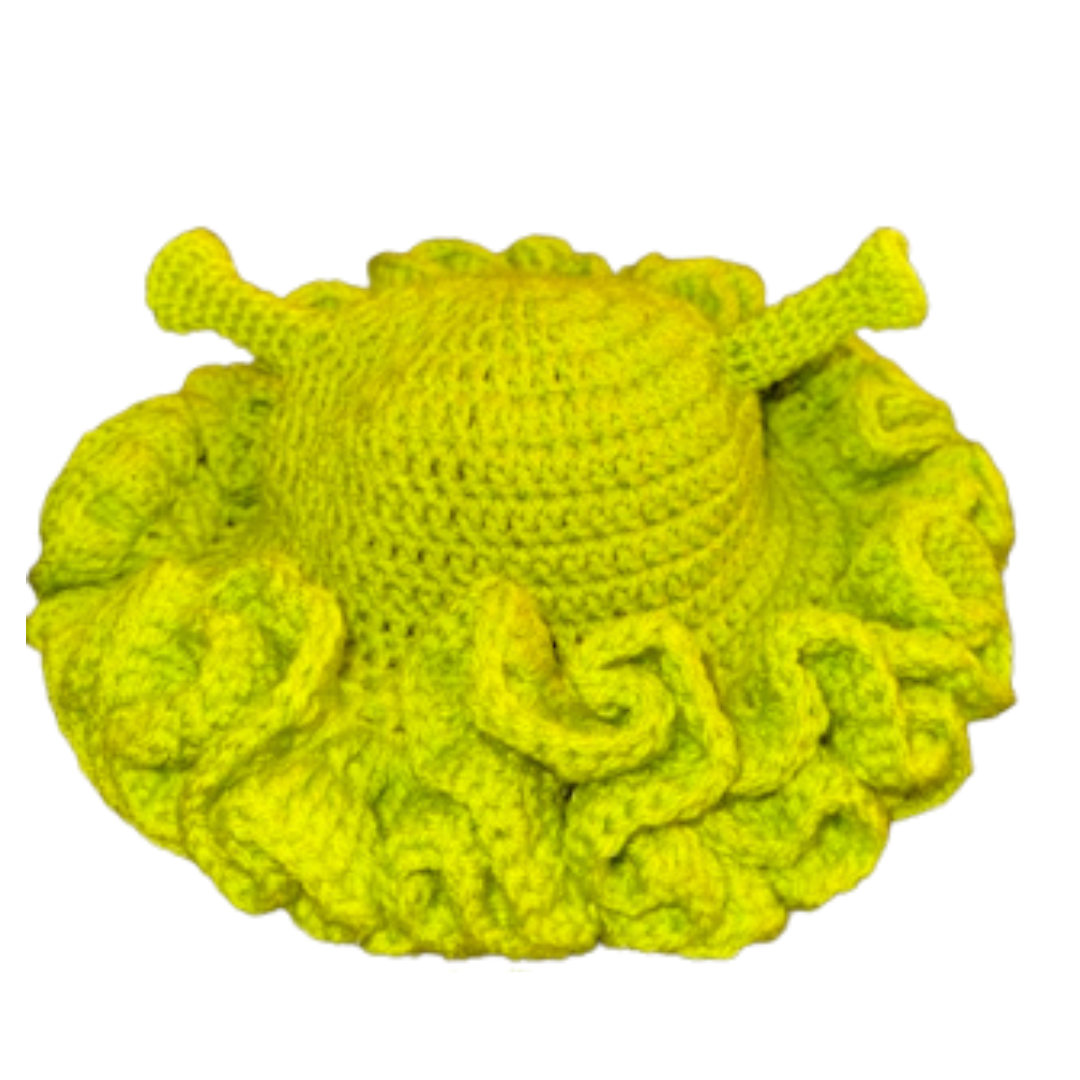 HANDMADE SHREK HAT