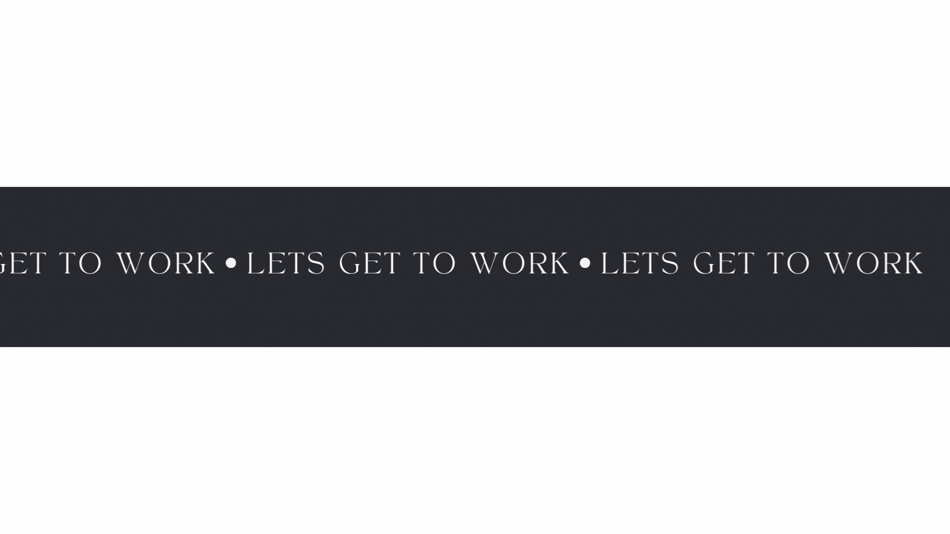 Black White Clean Loading Text Animation Video.gif