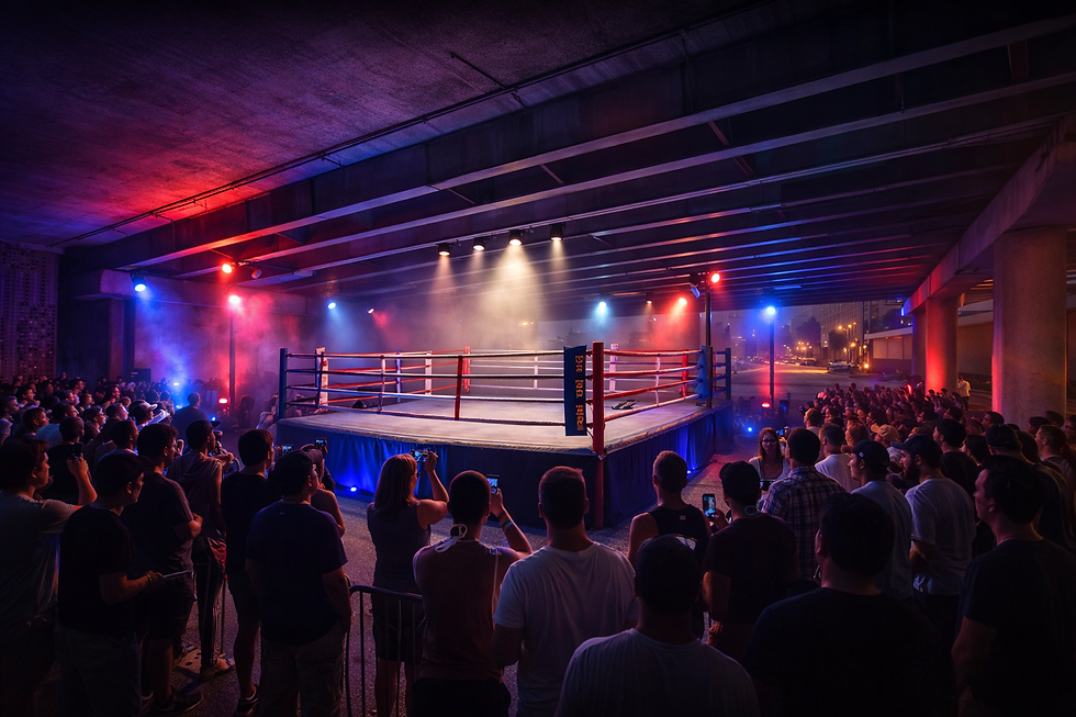 Brawlin’ Under the Viaduct