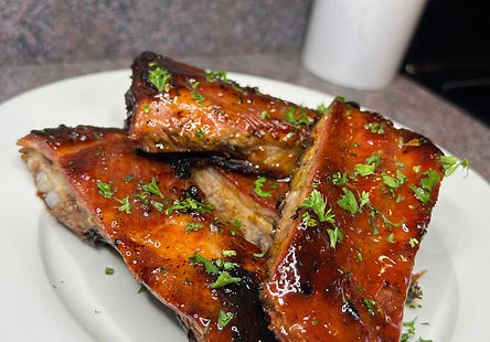 Candy Apple Pork Spareribs