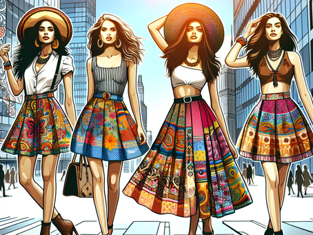 Funky Skirt Fever: Embrace the Season’s Hottest Trend!