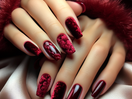 Leni Klum’s Valentine’s Day Nail Inspo: Red Velvet Glam!
