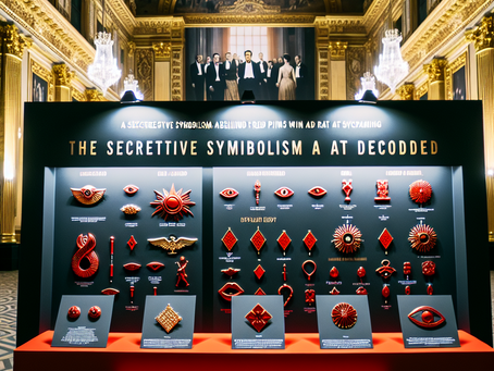 The Hidden Symbolism Behind Celebrities’ Red Pins at the Oscars: Decoded!