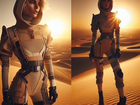 Zendaya Rocks the Desert in Her Futuristic Dune Ensemble: A Style Story