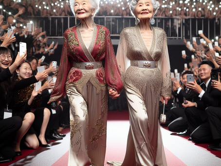 Red Carpet Royalty: Năi Nai & Wà i Pó’s Show-Stopping Looks at the 2024 Oscars