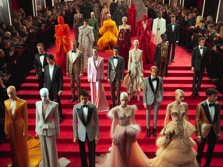 Unveiling the Bold and Brave Fashion Choices at the 2024 Oscars