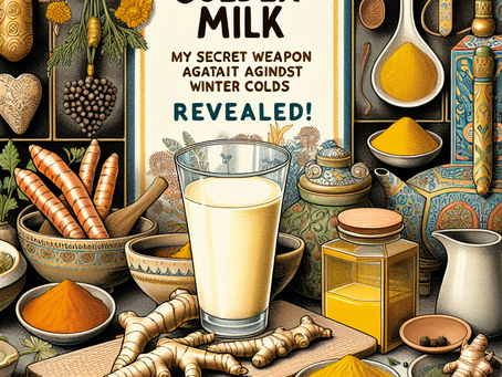 Golden Milk: My Secret Weapon Against Winter Colds Revealed!
