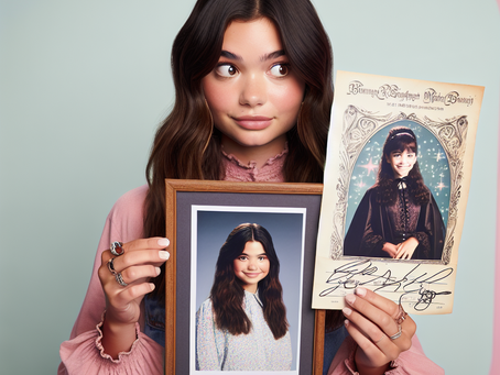 Selena Gomez’s Awkward Encounter: Posing with a Signed Wizards-Era Headshot