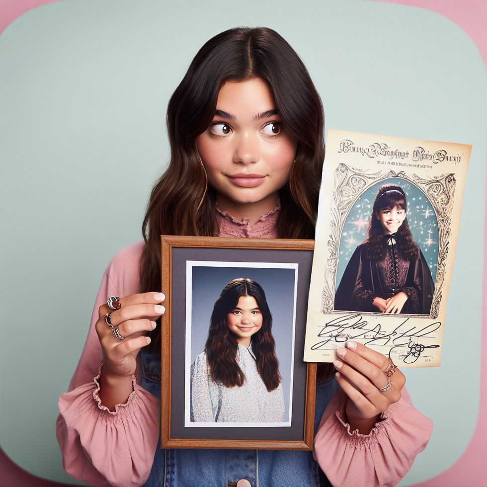 selena-gomez-looks-so-embarrassed-posing-with-a-signed-wizards-era-headshot