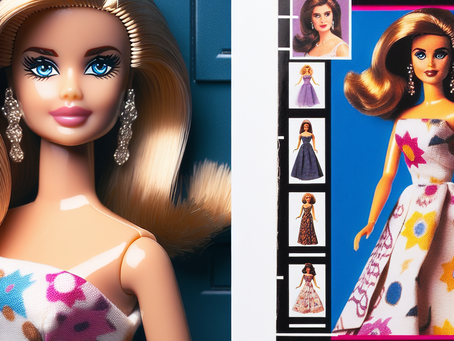 Margot Robbie Stuns in Vintage ’90s Barbie Collection Gown: A Fashion Throwback