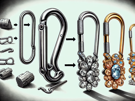 From Utility to Elegance: The Transformation of the Humble Carabiner into Fine Jewelry