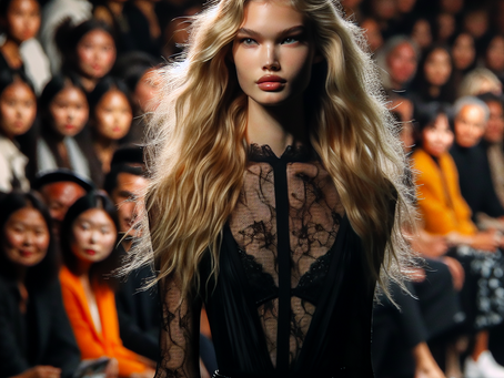 Paris Fashion Week Stunner: The Kate Moss Doppelgänger that Turned Heads