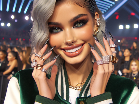 Billie Eilish’s Barbie Dream at the 2024 Grammys: Varsity Jacket Chic!