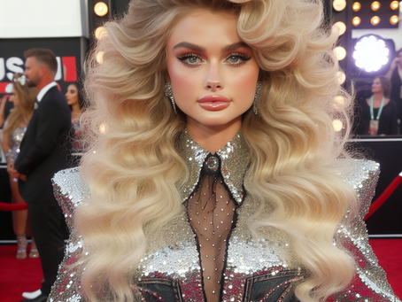 Rocking the Dolly Parton Look: Miley Cyrus Stuns on the Grammys Red Carpet