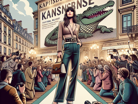Parisian Chic: Lacoste’s Triumphant Return with Pelagia Kolotouros