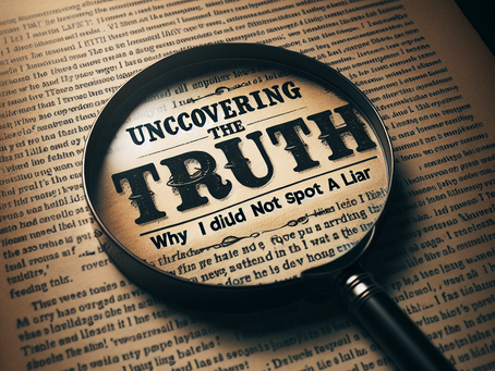 Uncovering the Truth: Why I Could Not Spot a Liar