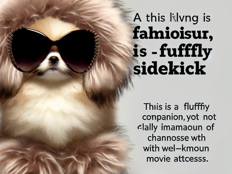 Pilaf: Demi Moore’s Furry Fashion Sidekick