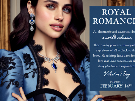 Royal Romance: Meghan Markle Stuns in Black and Blue for Valentine’s Day
