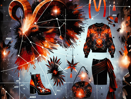 Stylish Stars Align: Aries Fashion Forecast for February 2024