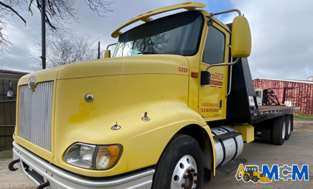 2002 International 9100i T/A Rollback Truck