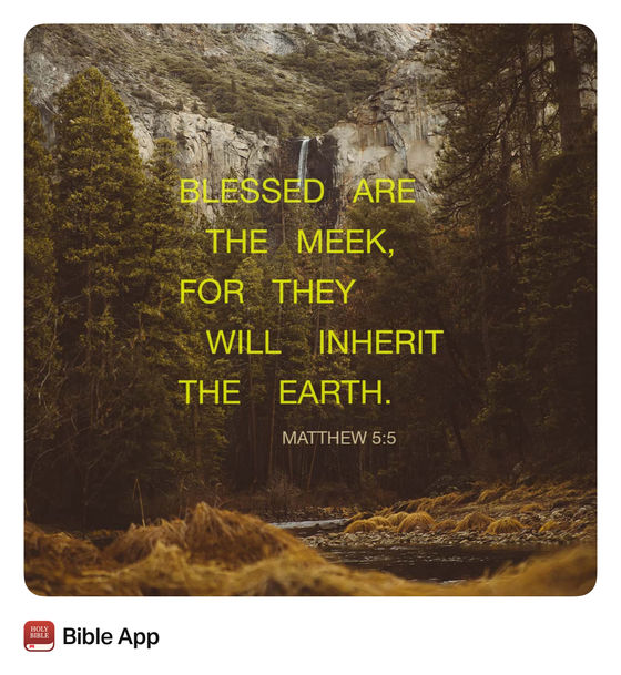 Meekness
Isn't Weakness