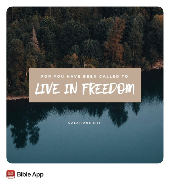 You've Been Set Free!