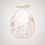 Thumbnail: Reversible Bib in Tan/Floral 
