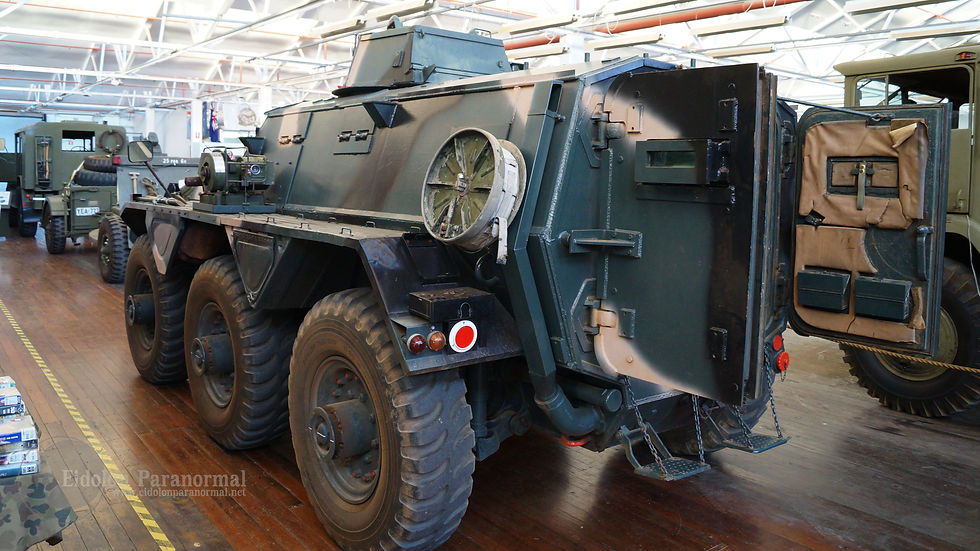 SA National Military Vehicle Museum Edinburgh - Eidolon Lyon Paranormal 2014 (6