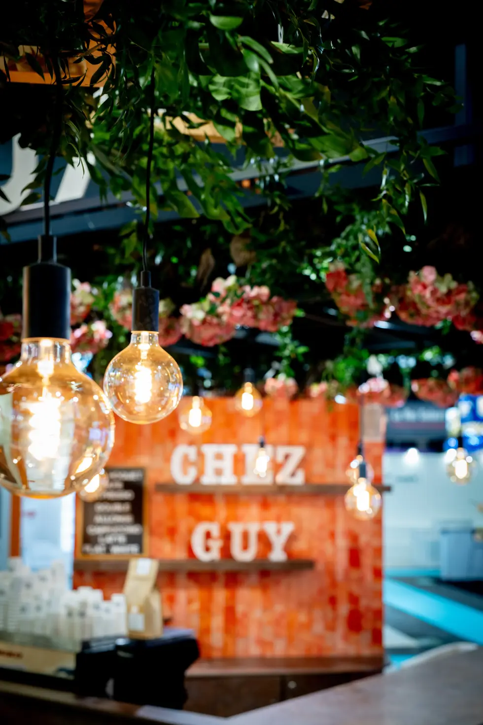 Aménagement lounge du stand Guy Hoquet – photographie stand professionnel au Franchise Expo Paris