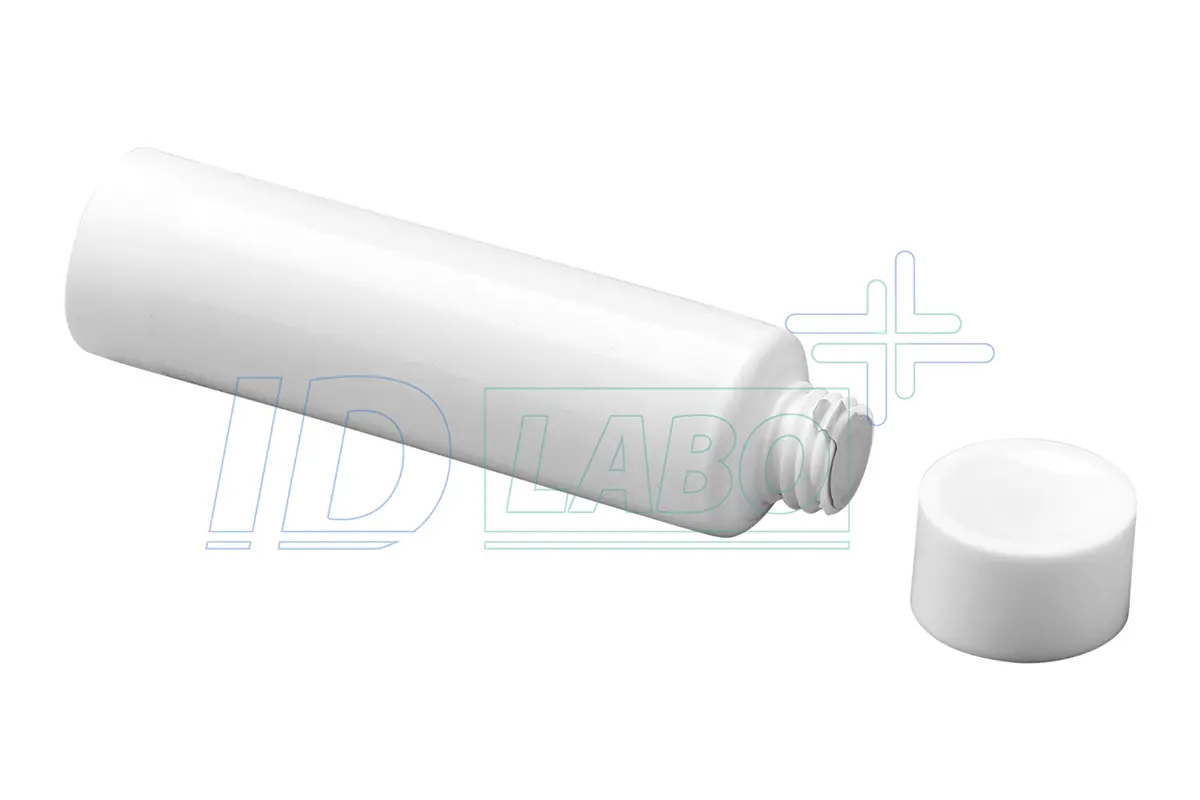 Tubo de plástico flexible para soldar.